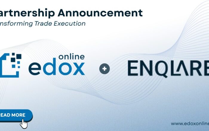 edoxOnline and Enqlare partnership for digital eBL and maritime management